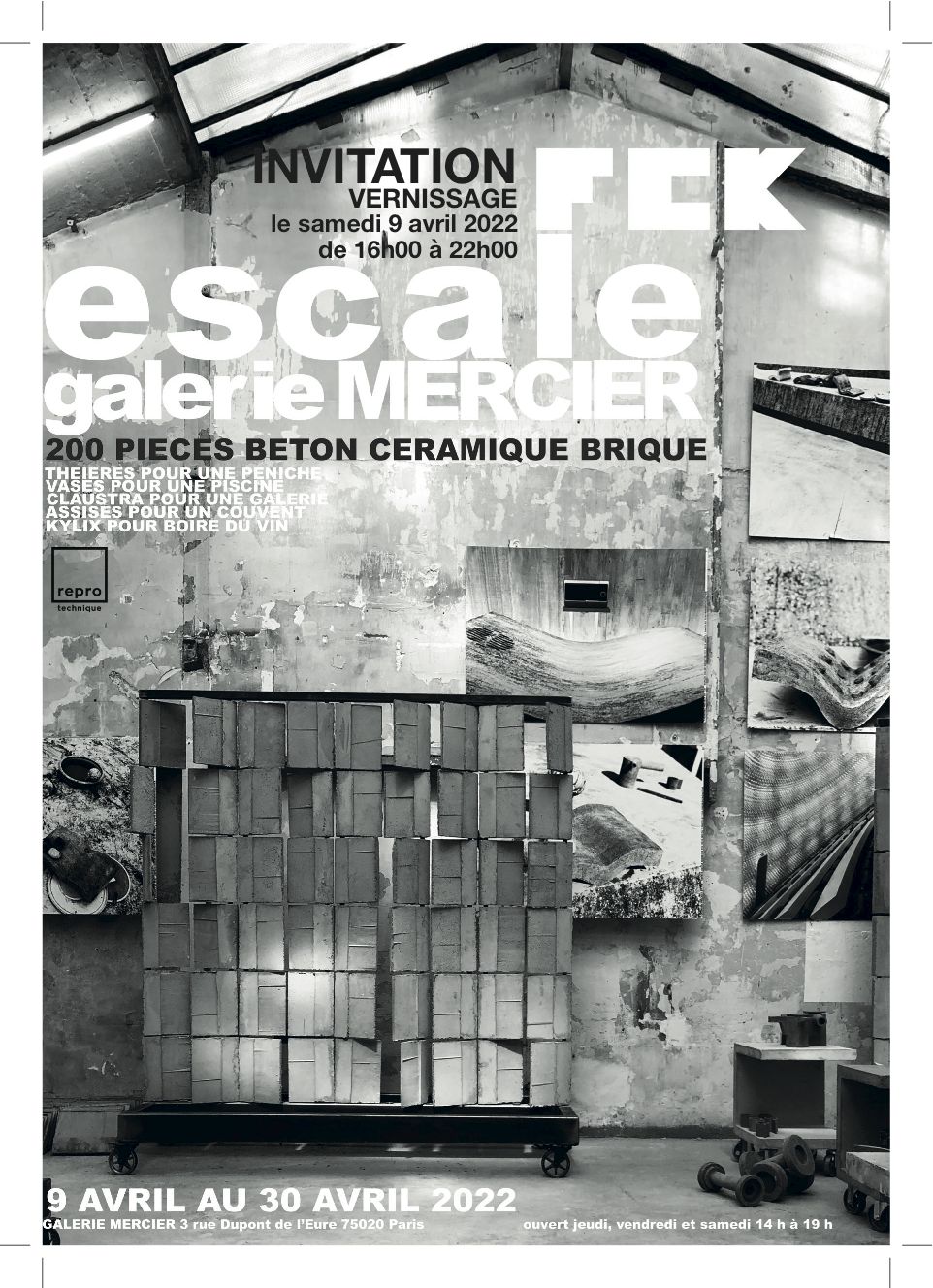 Lerat à la Galerie Mercier & Associés.